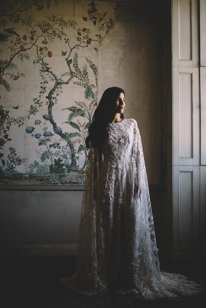 St Giles House Dorset, Julita London Bridal Gown