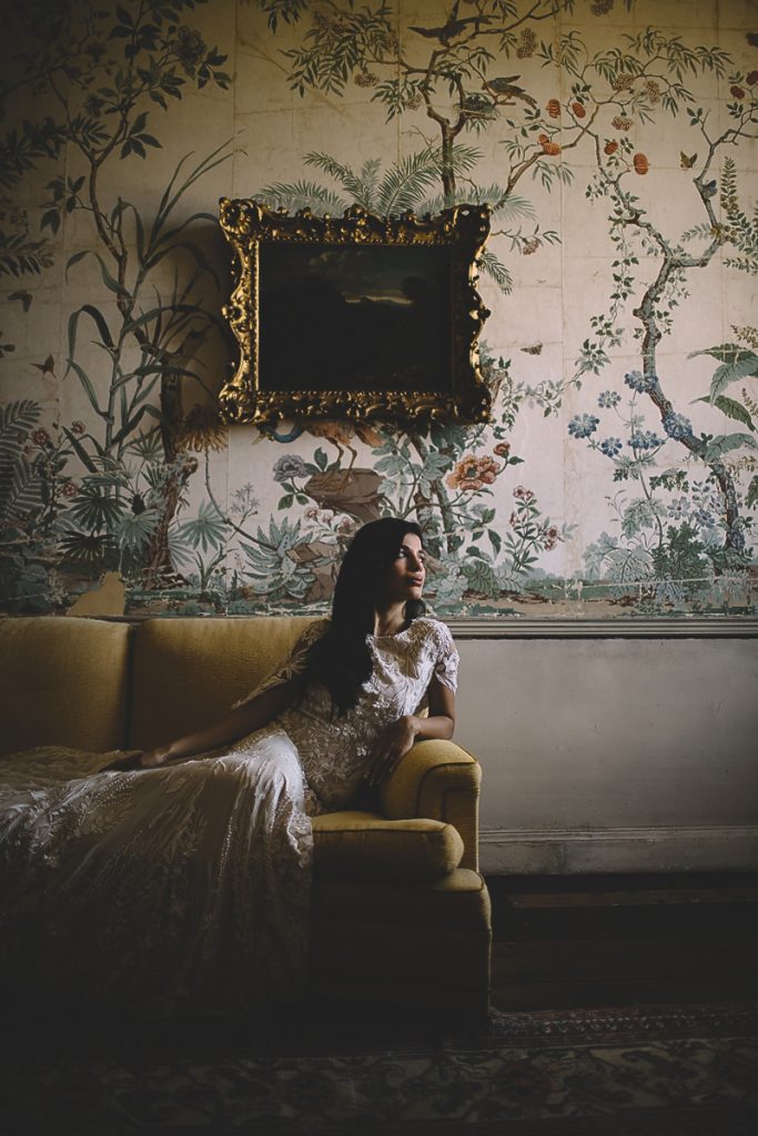 St Giles House Dorset, Julita London Bridal Gown