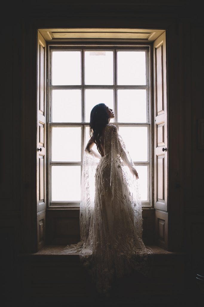 St Giles House Dorset, Julita London Bridal Gown