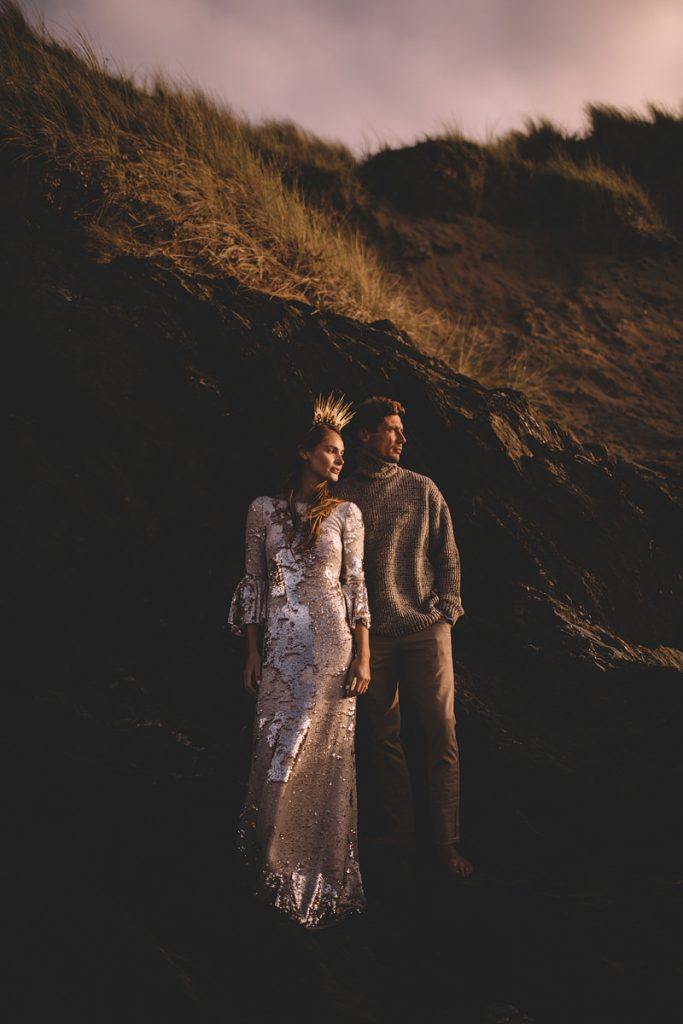 Crantock Beach Cornwall Wedding