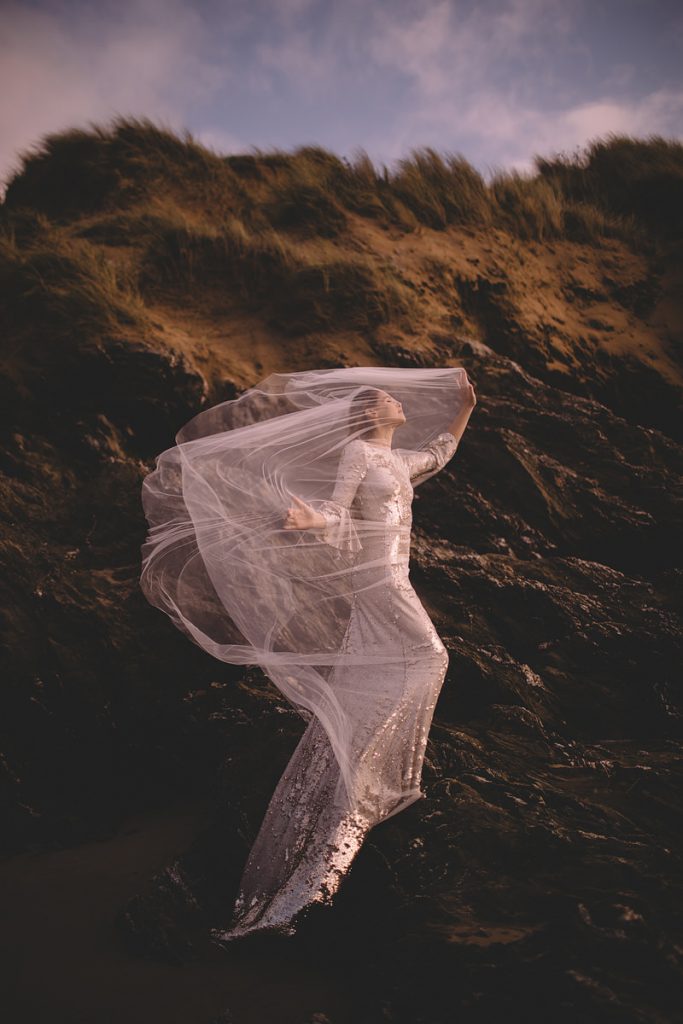 Crantock Beach Cornwall Wedding