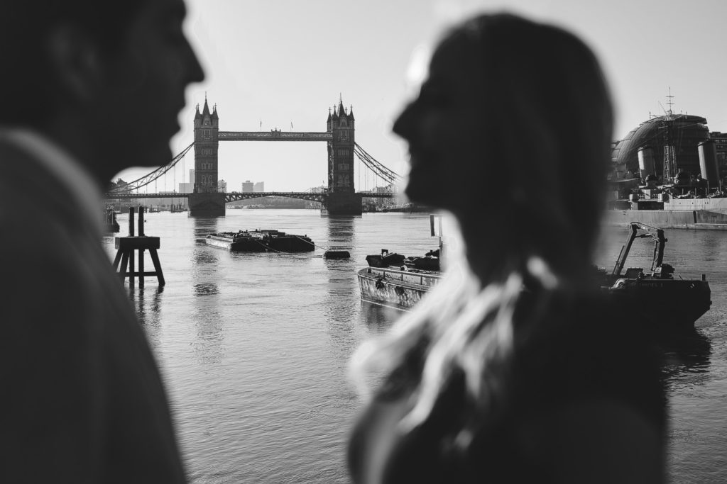 London engagement shoot