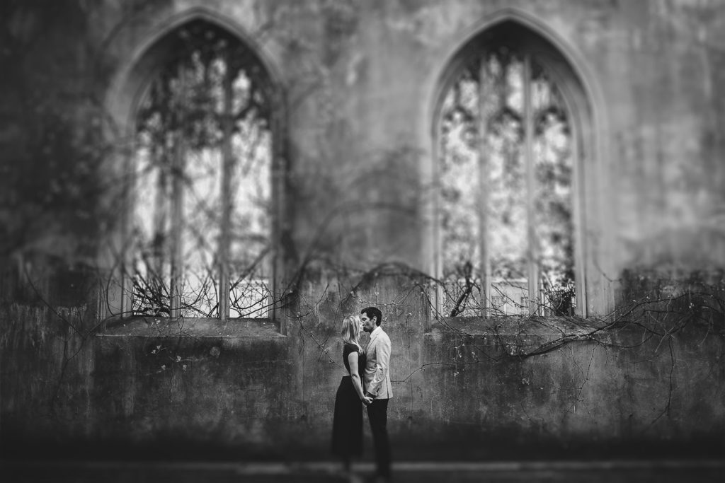 St pauls cathedral engagement shoot