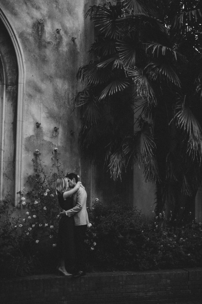 St dunstan in the east london engagement shoot